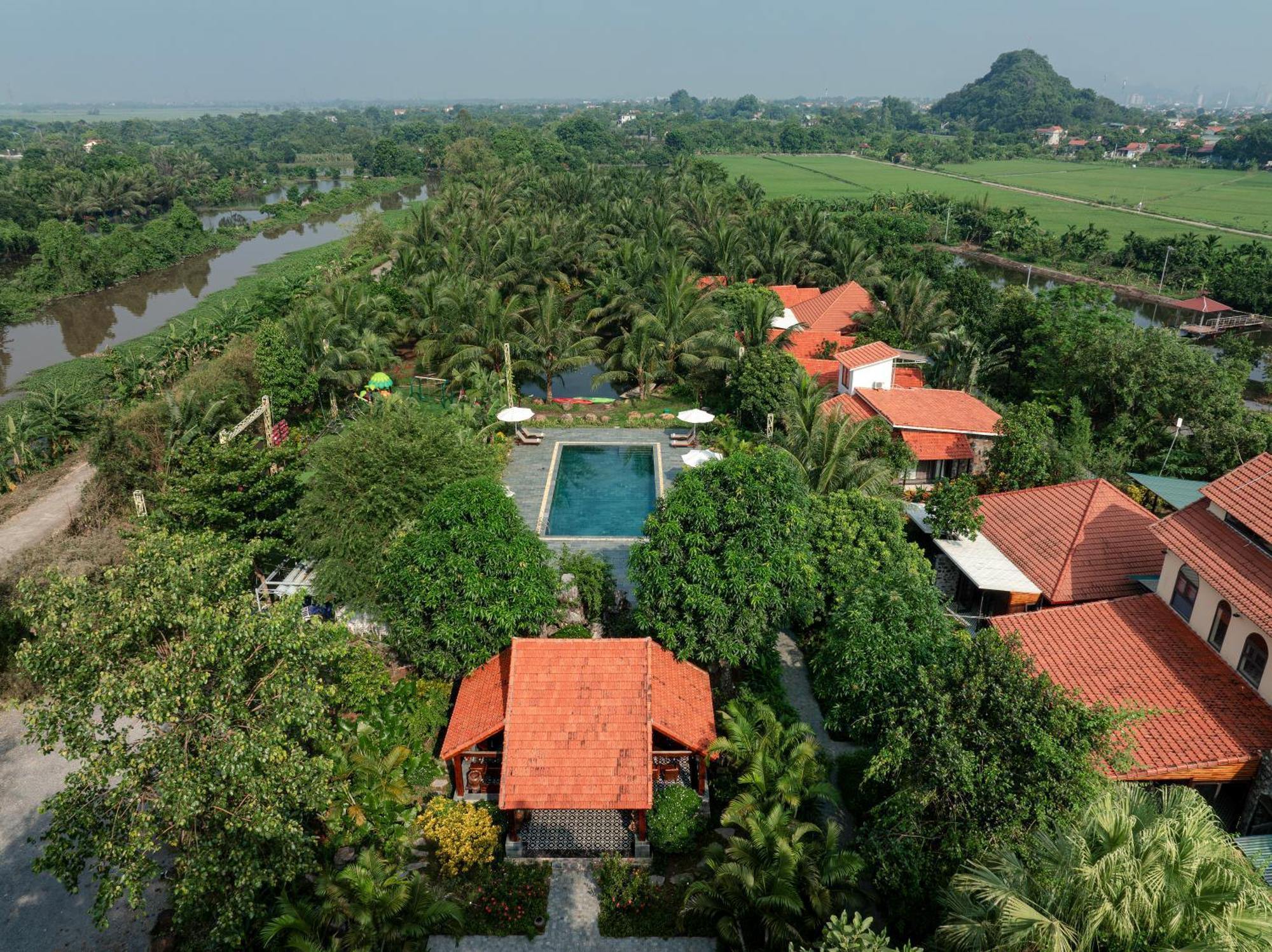 Nature Garden Ecolodge Ninh Binh Buitenkant foto